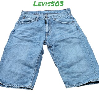 リーバイス(Levi's)のLEVIS 503 　デニム　ショートパンツ 29(ショートパンツ)