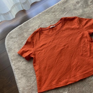 ジーユー(GU)のGU クロップドTシャツ　新品(Tシャツ(半袖/袖なし))