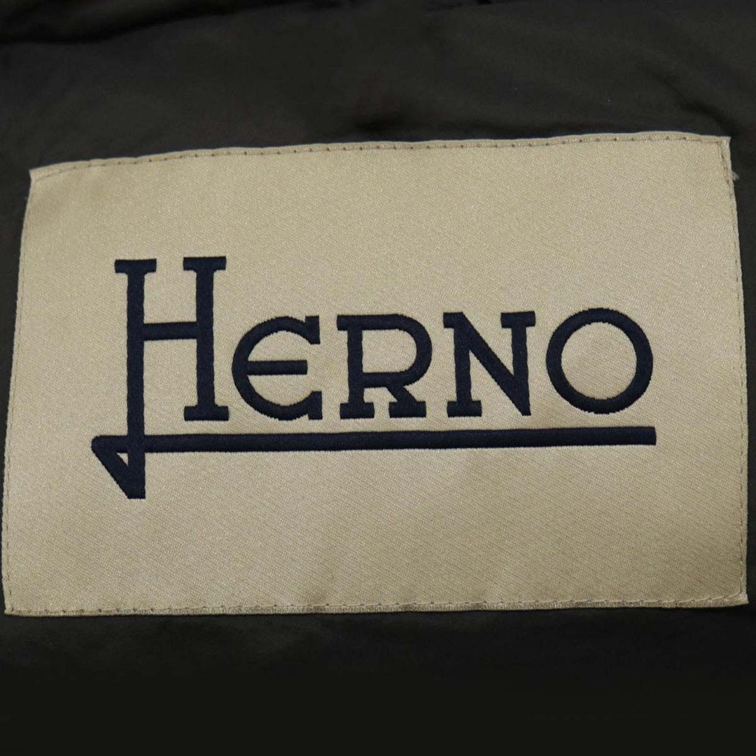 HERNO(ヘルノ)のヘルノ ウール ナイロン 切替 ダウンジャケット PI712D レディース グレー Herno 【中古】 【アパレル・小物】 レディースのジャケット/アウター(その他)の商品写真