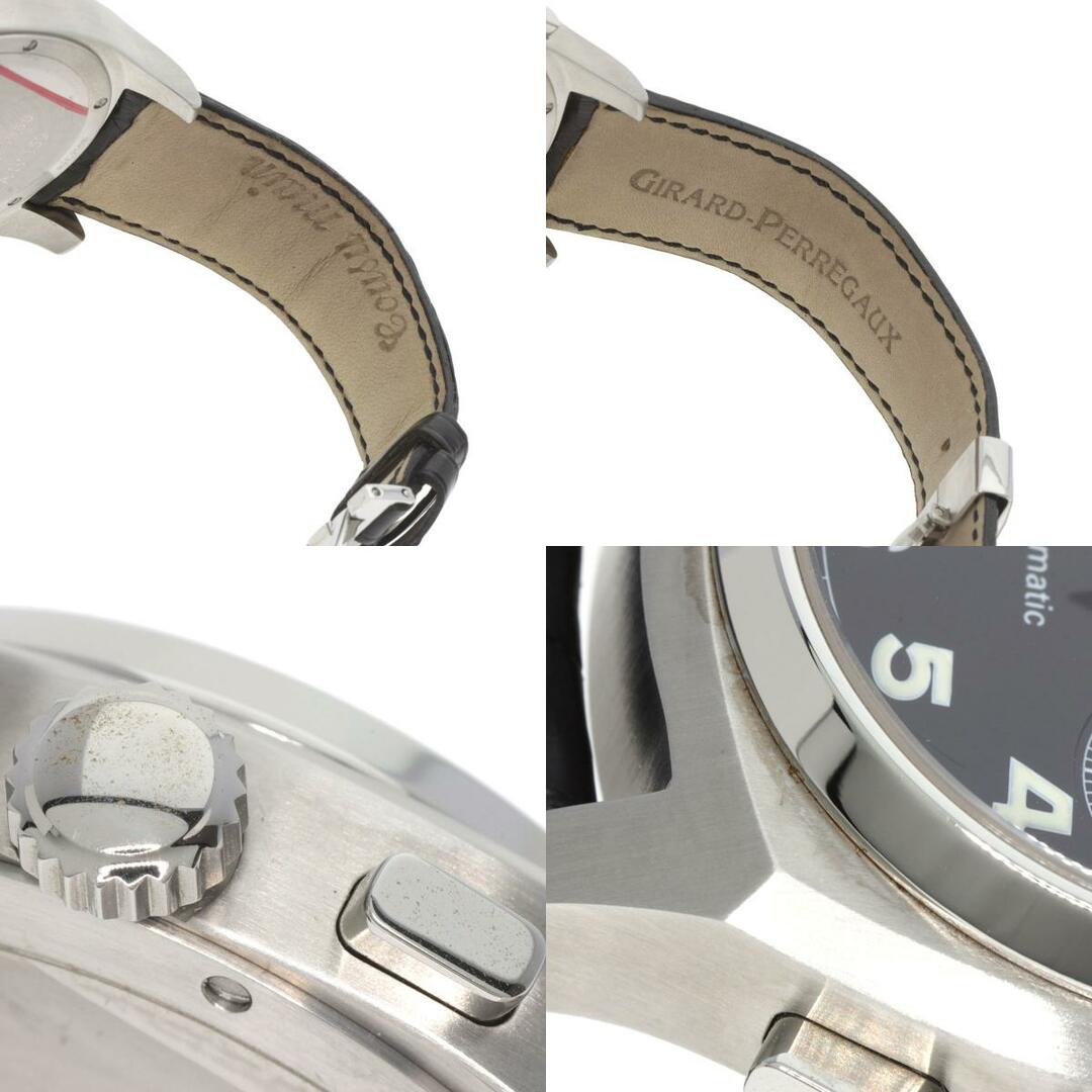 GIRARD-PERREGAUX 25980 ヴィンテージ1960 腕時計 SS 革 メンズ