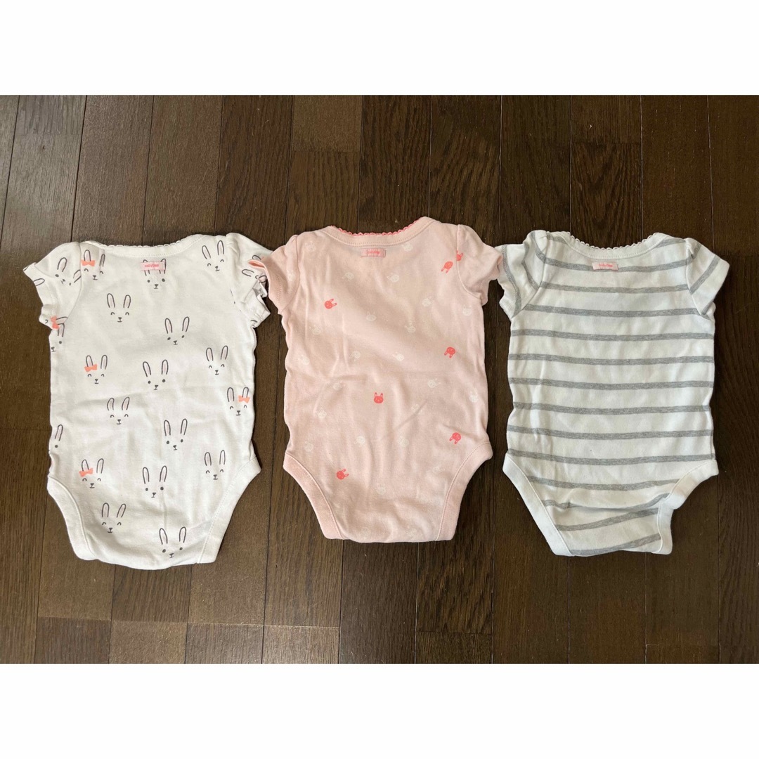 babyGAP(ベビーギャップ)の半袖ロンパース　ベビーギャップ キッズ/ベビー/マタニティのベビー服(~85cm)(ロンパース)の商品写真