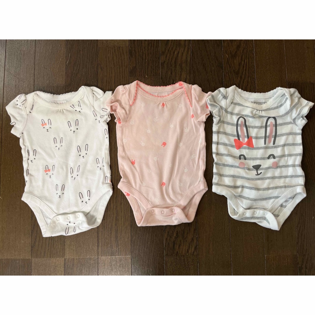 babyGAP(ベビーギャップ)の半袖ロンパース　ベビーギャップ キッズ/ベビー/マタニティのベビー服(~85cm)(ロンパース)の商品写真