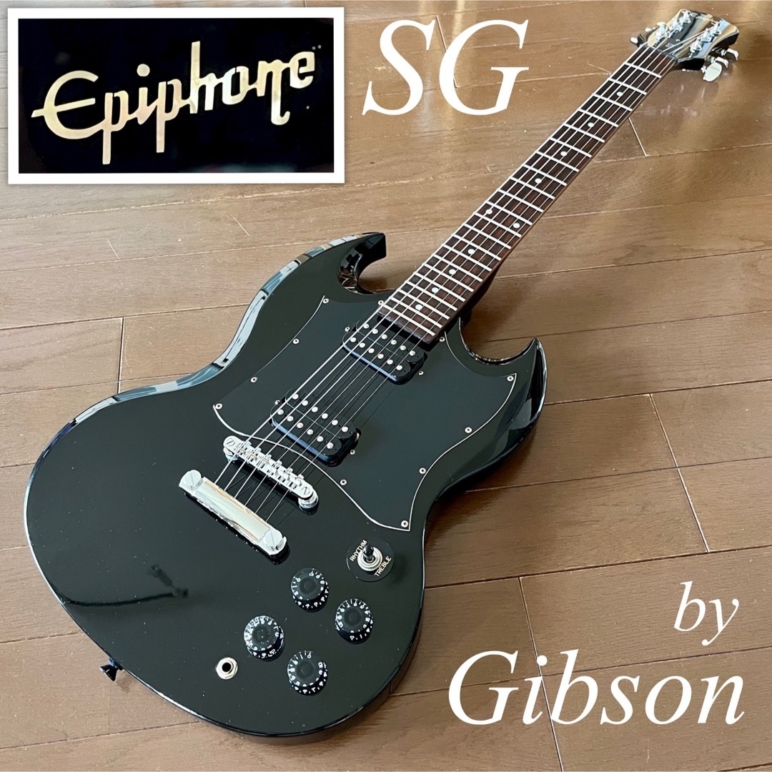 おすすめネット 【美品】Epiphone by Gibson SG エレキギター FONDOBLAKA