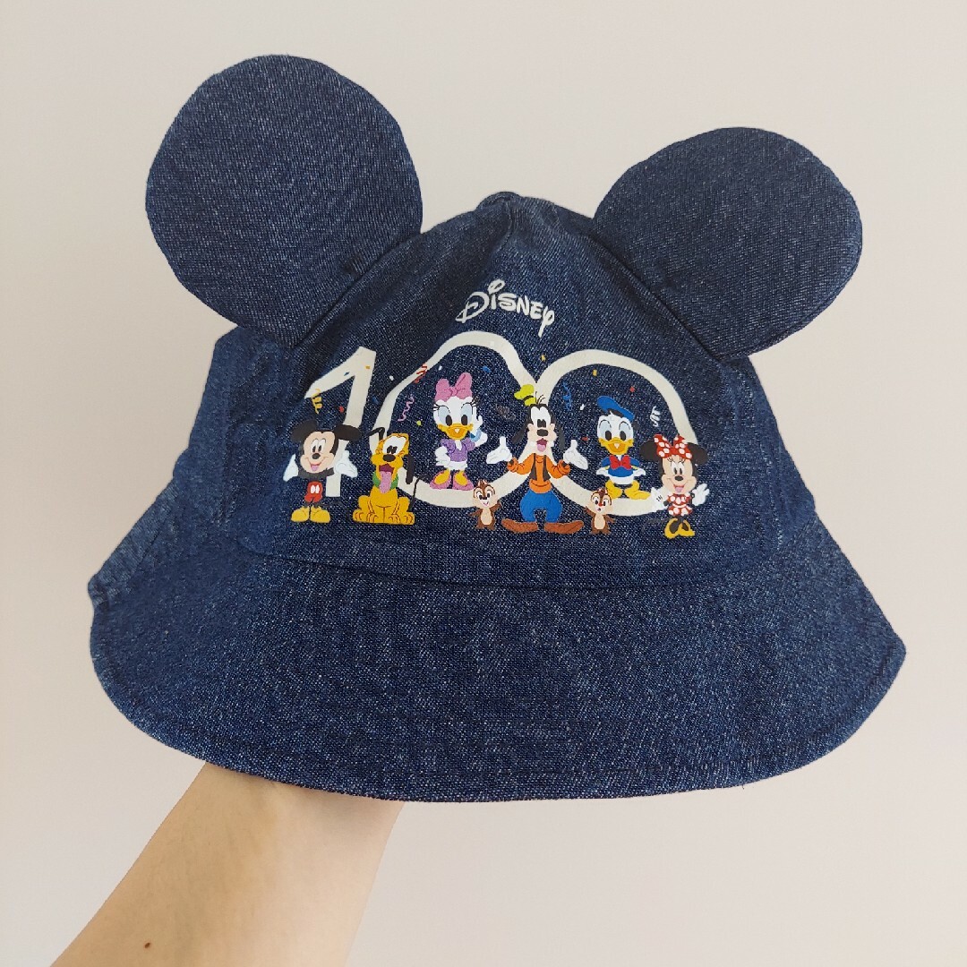 ディズニー100 耳つき　ハット　帽子　52センチ エンタメ/ホビーのコスプレ(その他)の商品写真