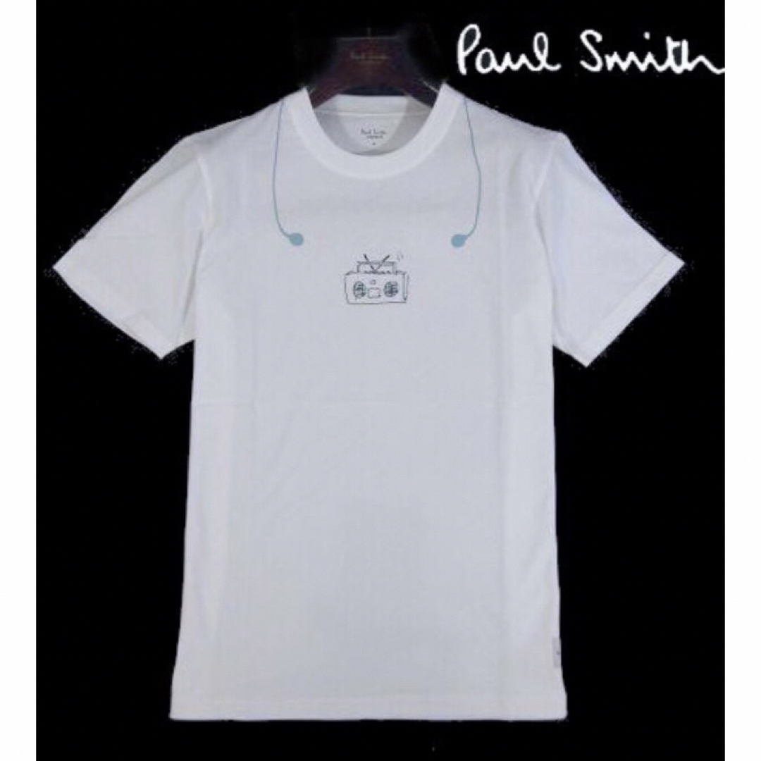 Paul Smith(ポールスミス)の※訳有り【ポールスミス/Paul Smith】半袖カットソー Tシャツ・Mサイズ メンズのトップス(Tシャツ/カットソー(半袖/袖なし))の商品写真