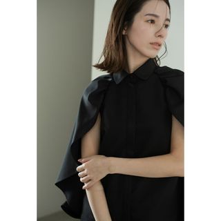 新品タグ付き】maison de dolce ペタロブラウス【black】の通販 by ...