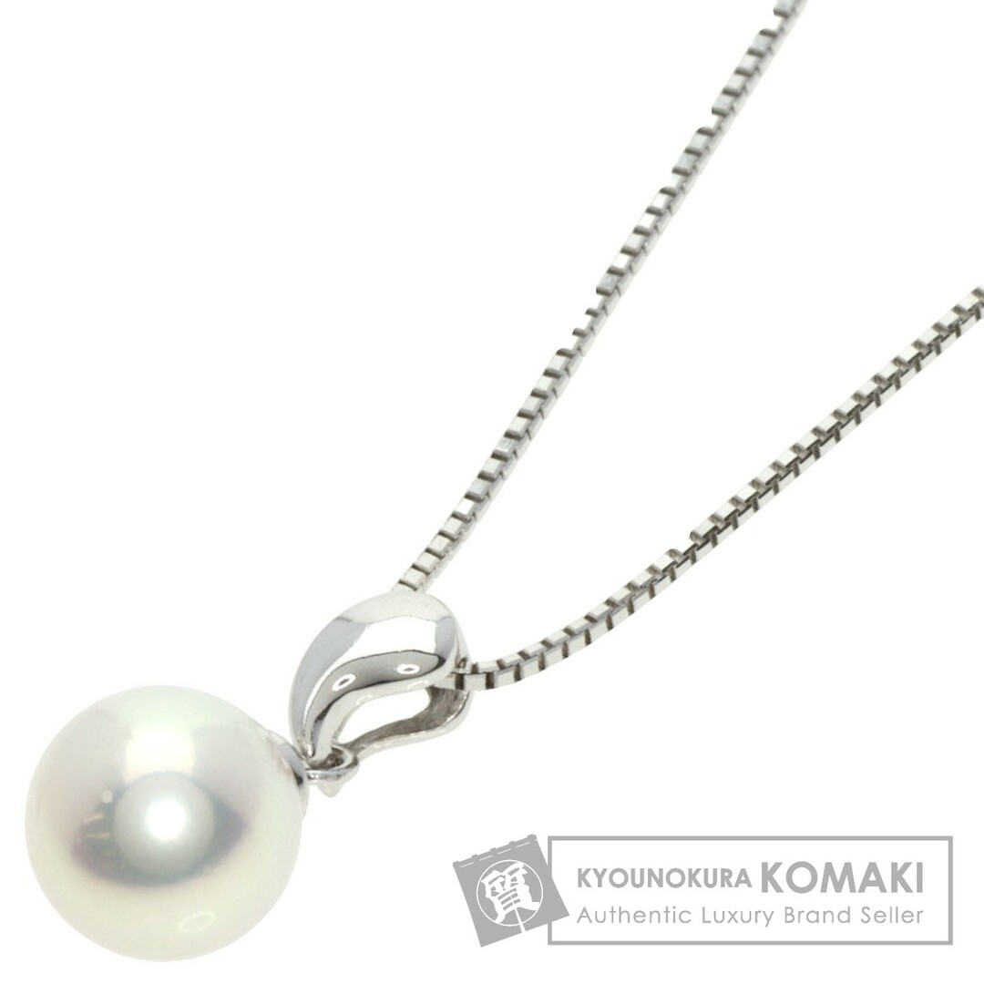 SELECT JEWELRY パール　真珠 ネックレス K18WG レディース