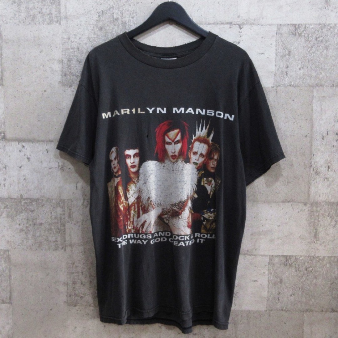 マリリンマンソン 90s ROCK IS DEAD 99 ツアーTシャツ L 黒