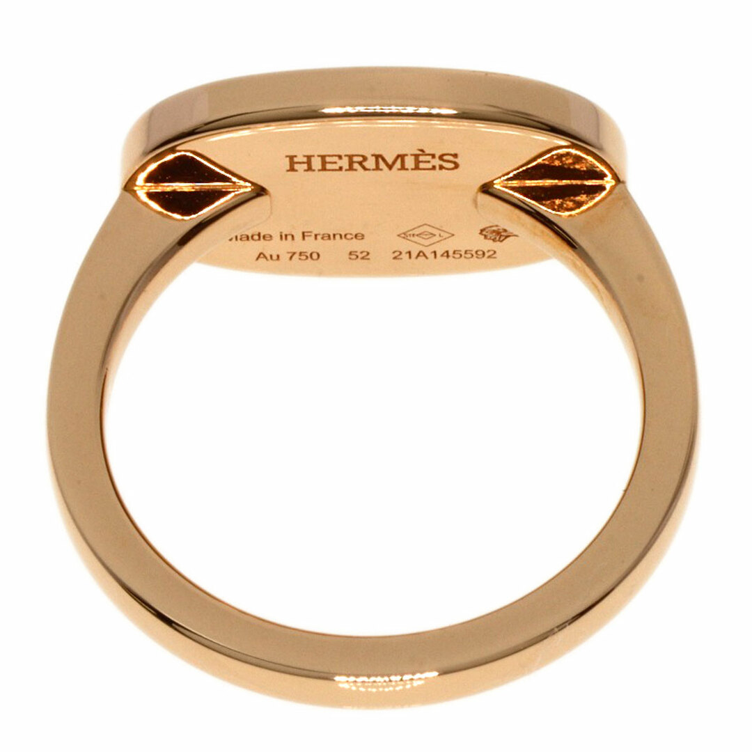 Hermes(エルメス)のHERMES シェーヌダンクル ヴェルソ #52 リング・指輪 K18PG レディース レディースのアクセサリー(リング(指輪))の商品写真