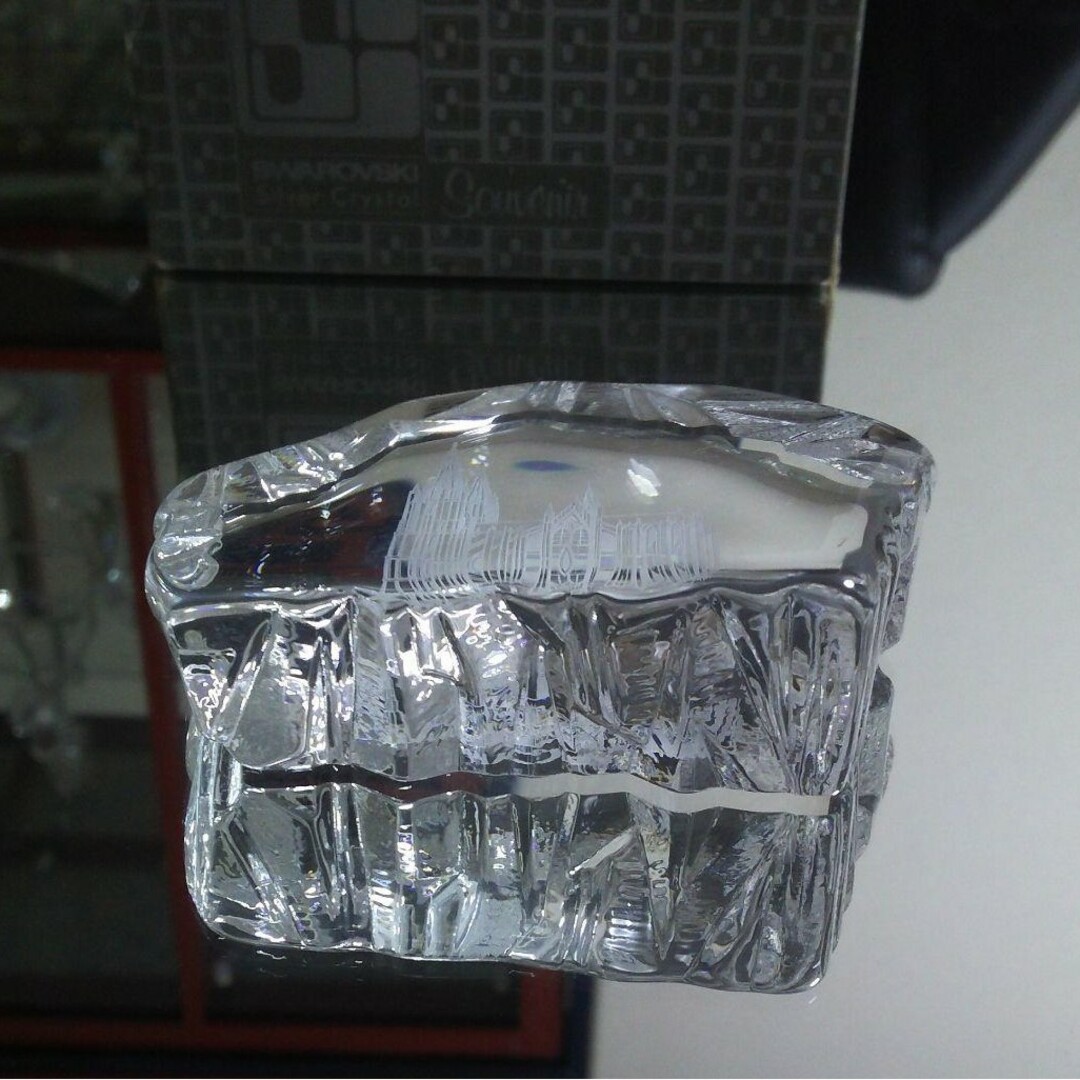 SWAROVSKI(スワロフスキー)のSwarovski スワロフスキー 氷山  ペーパーウェイト  置物 インテリア/住まい/日用品のインテリア小物(置物)の商品写真