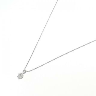 PT ソリティア ダイヤモンド ネックレス 0.506CT