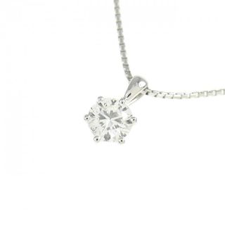 PT ソリティア ダイヤモンド ネックレス 0.506CT