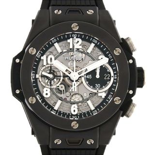 ウブロ(HUBLOT)の【新品】ウブロ ビッグバンウニコブラックマジック 441.CI.1171.RX セラミック 自動巻(腕時計(アナログ))