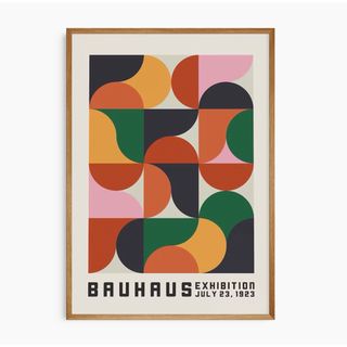 Bauhaus モダンアートポスター ミッドセンチュリー 芸術 雑貨(印刷物)