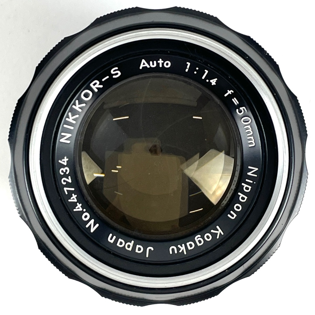 ニコン F フォトミック シルバー + NIKKOR-S 50mm F1.4 非Ai ［ジャンク品］