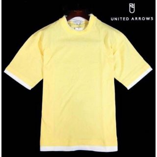 ユナイテッドアローズ(UNITED ARROWS)の【UNITED ARROWS／ユナイテッドアローズ】フェイクレイヤードTシャツL(Tシャツ/カットソー(半袖/袖なし))