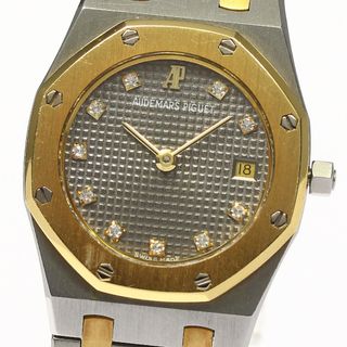 オーデマ・ピゲ AUDEMARS PIGUET 67470SA.PP.1120SA.01 ロイヤルオーク デイト クォーツ レディース 箱・保証書付き_765396