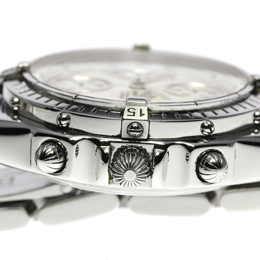 BREITLING(ブライトリング)の訳あり ブライトリング BREITLING A13350 クロノマット クロノグラフ デイト 自動巻き メンズ _756031 メンズの時計(腕時計(アナログ))の商品写真