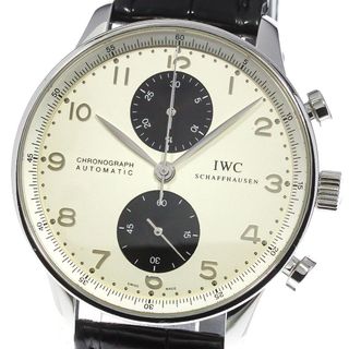 インターナショナルウォッチカンパニー(IWC)のIWC IWC SCHAFFHAUSEN IW371411 ポルトギーゼ クロノグラフ 自動巻き メンズ 保証書付き_760785(腕時計(アナログ))