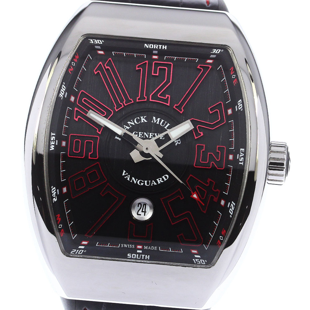 フランクミュラー FRANCK MULLER V45SCDTJ ヴァンガード デイト 自動巻き メンズ 良品 箱・保証書付き_763823