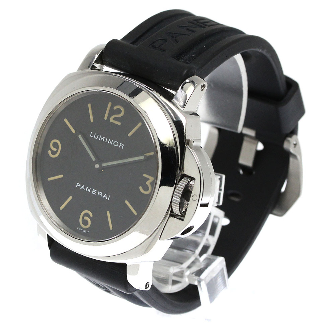 PANERAI(パネライ)のパネライ PANERAI PAM00002 ルミノールベース トリチウム 手巻き メンズ 箱・保証書付き_763756 メンズの時計(腕時計(アナログ))の商品写真