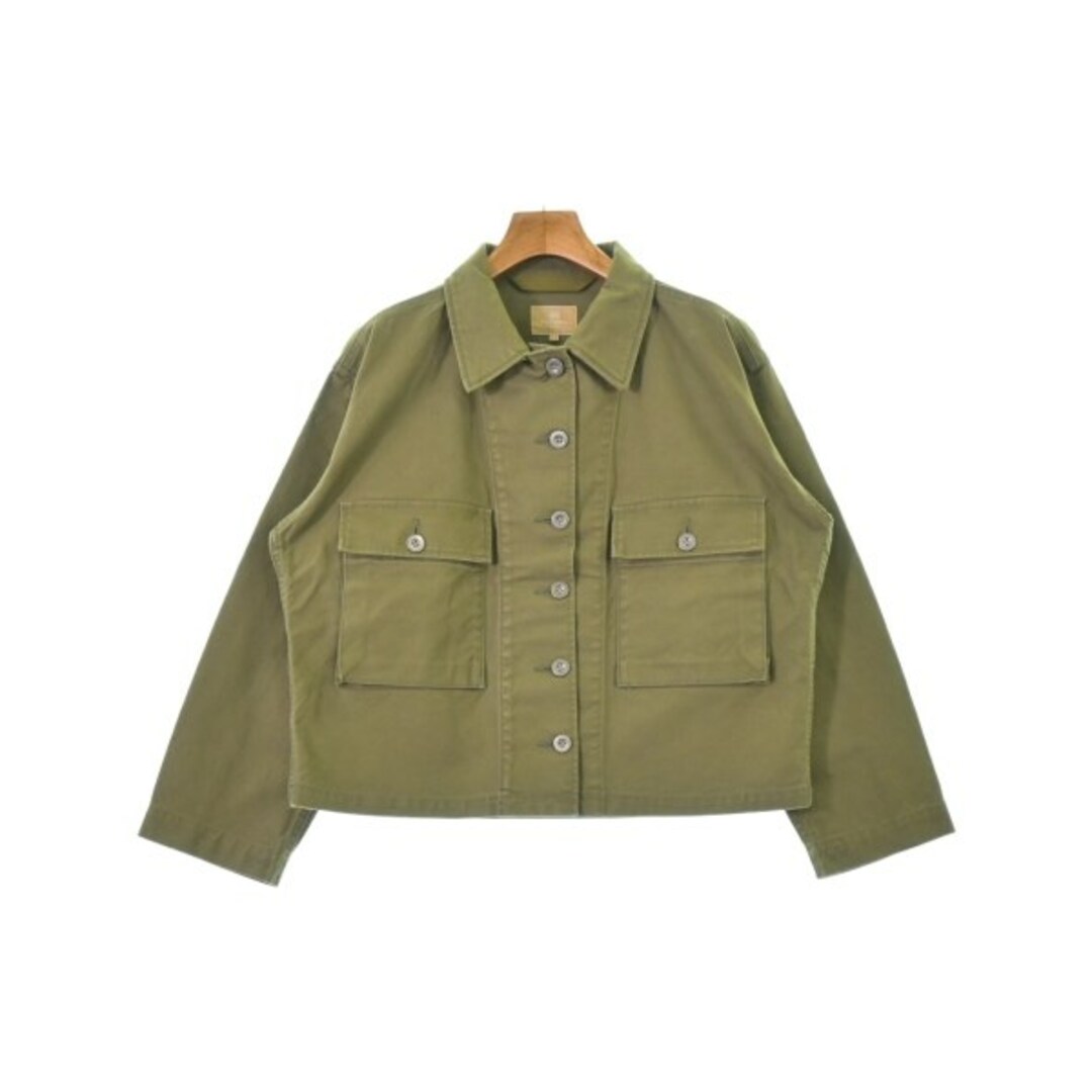 NIGEL CABOURN ミリタリーブルゾン 8(M位) カーキ