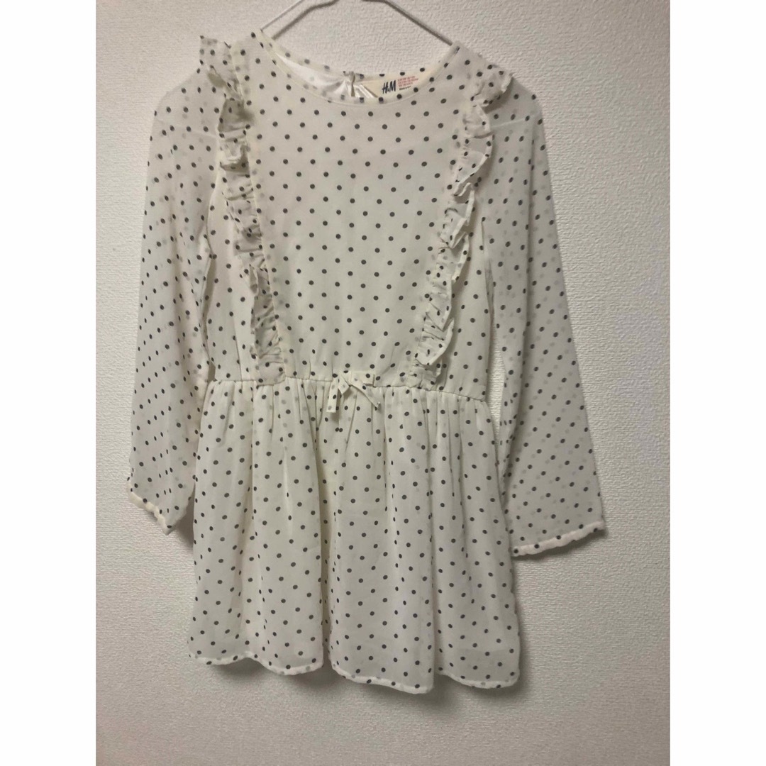 H&M(エイチアンドエム)の[H＆M] キッズワンピース  キッズ/ベビー/マタニティのキッズ服女の子用(90cm~)(ワンピース)の商品写真