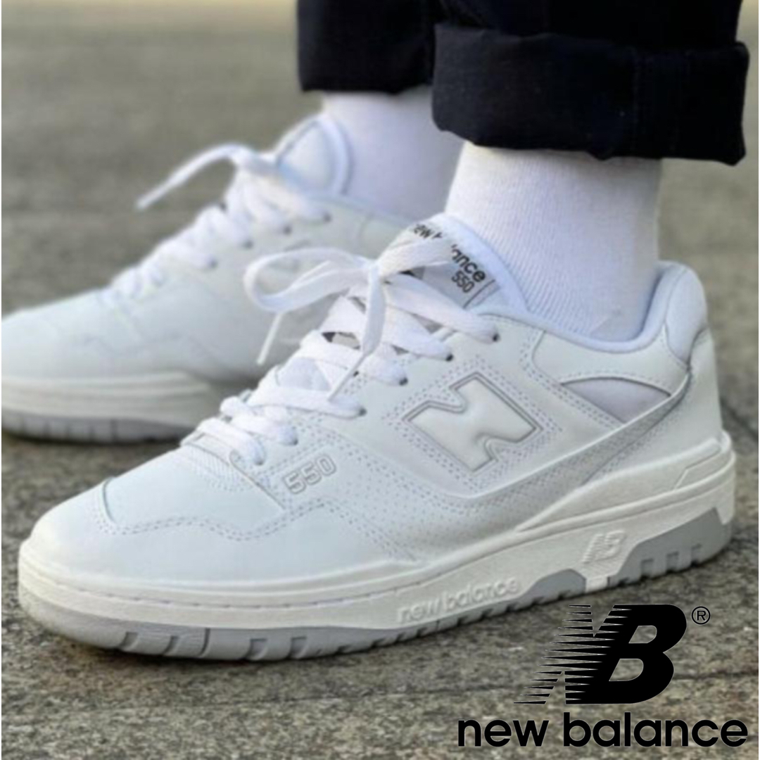 New Balance - NEW BALANCE BB550 PB1 ホワイト 24cmの通販 by KL