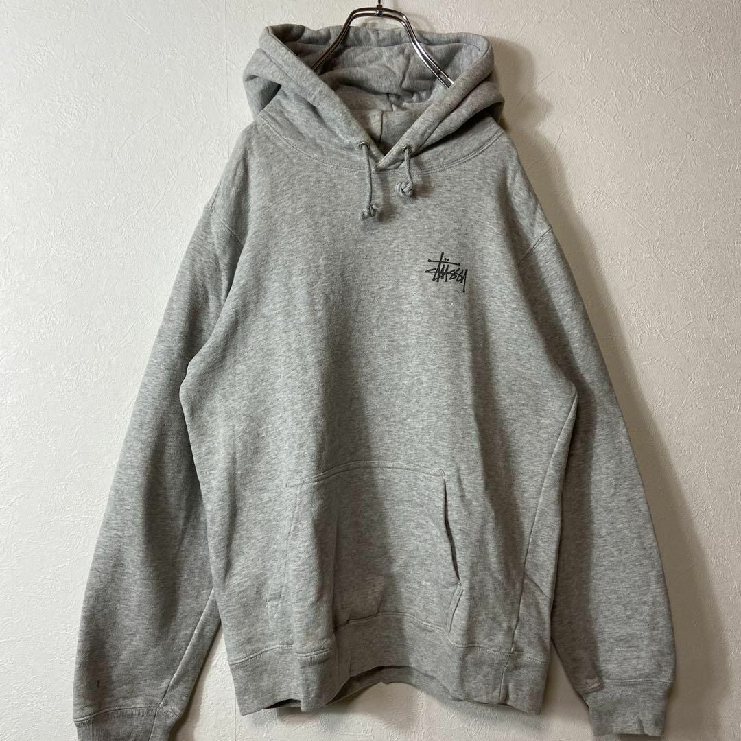 【ショーンフォトロゴ◎、プルオーバーパーカー◎】stussy両面プリントM 2