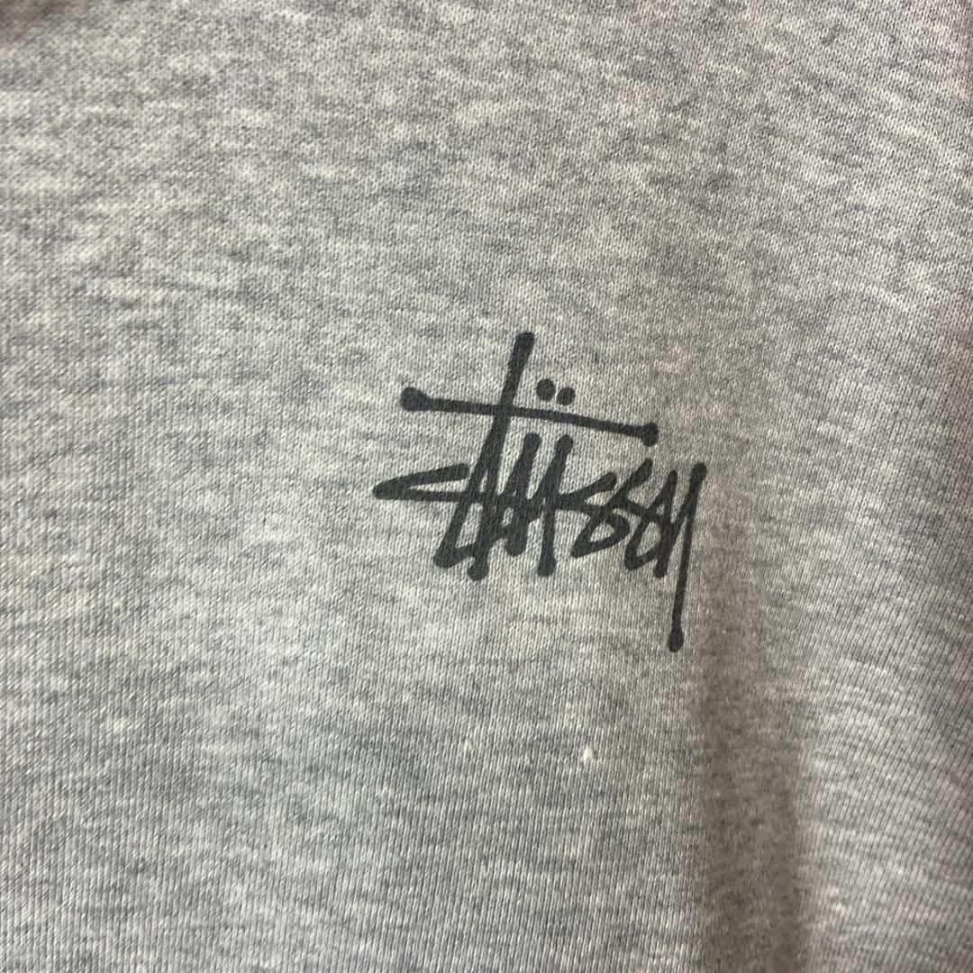 【ショーンフォトロゴ◎、プルオーバーパーカー◎】stussy両面プリントM 8