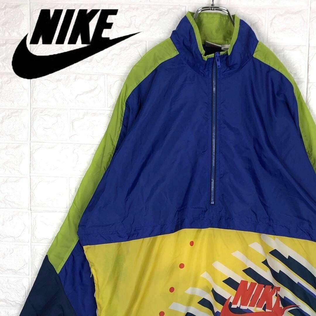 Nike ビッグスウォッシュハーフジッププルオーバー［XL］