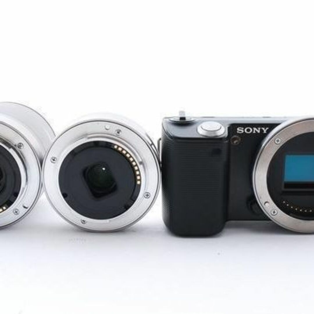 ソニー SONY α NEX-5 ダブルレンズキット　　ミラーレスカメラ 9