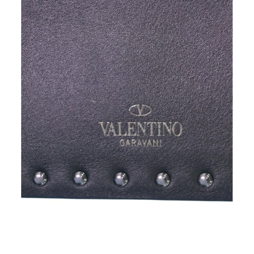 純正価格 VALENTINO GARAVANI クラッチバッグ - 黒xグレー系 【古着