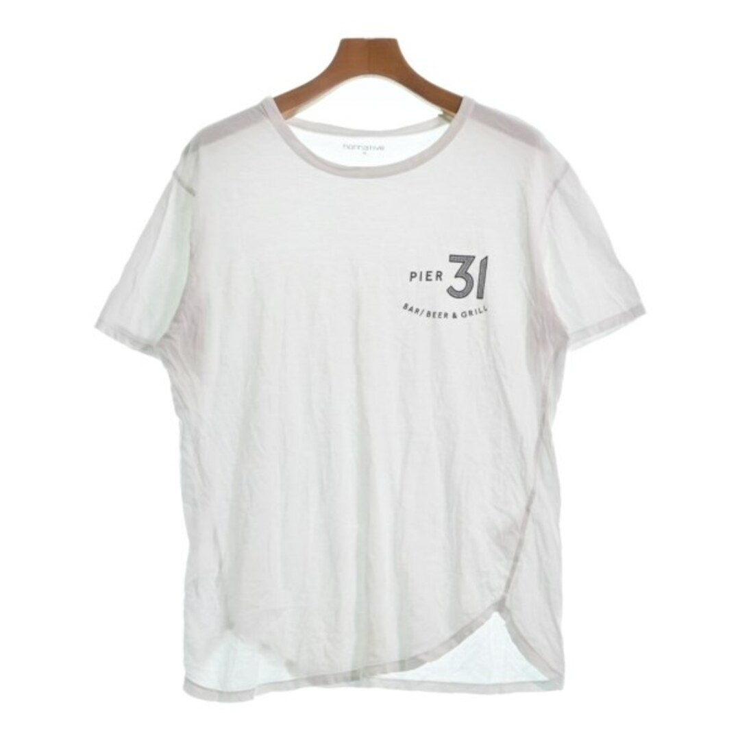 nonnative(ノンネイティブ)のnonnative ノンネイティヴ Tシャツ・カットソー 2(M位) 白 【古着】【中古】 メンズのトップス(Tシャツ/カットソー(半袖/袖なし))の商品写真