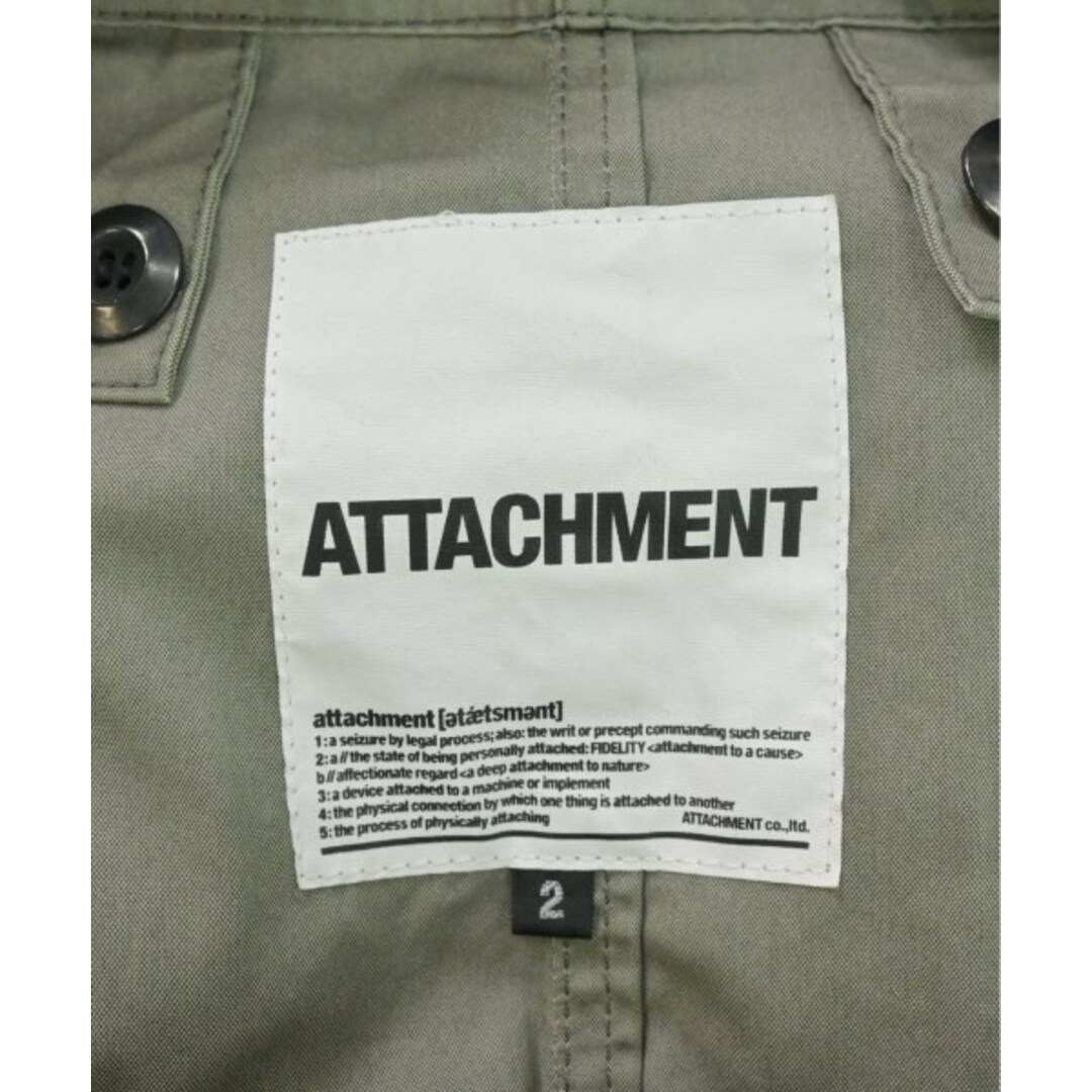 ATTACHMENT アタッチメント コート（その他） 2(M位) カーキ 【古着