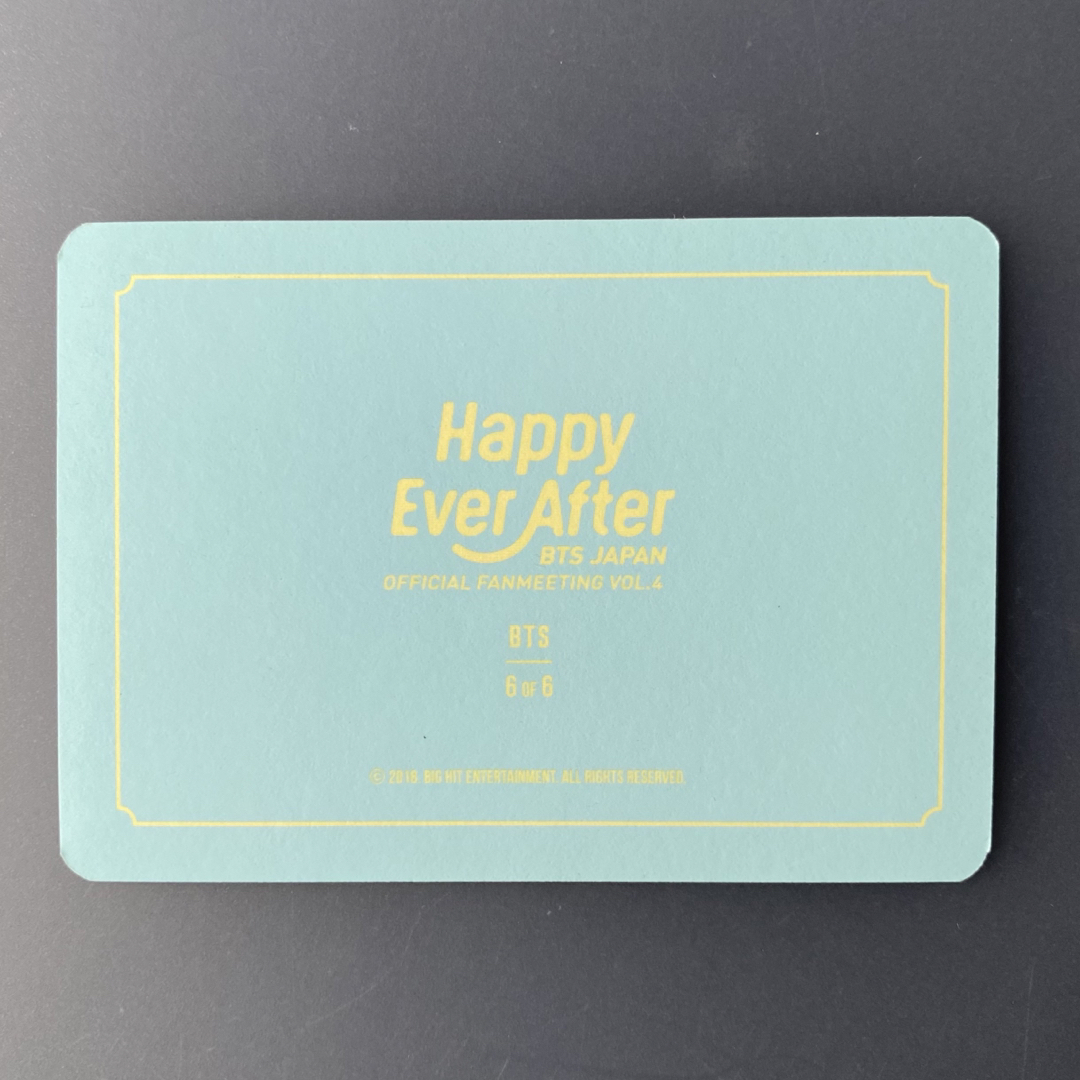 防弾少年団(BTS)(ボウダンショウネンダン)のBTS ハピエバ happy ever after ミニフォト ユニット エンタメ/ホビーのCD(K-POP/アジア)の商品写真