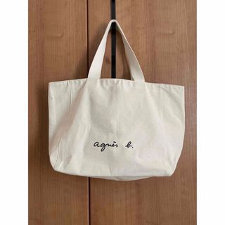 agnes b. - アニエスベー キャンバスロゴトートバッグの通販 by haco