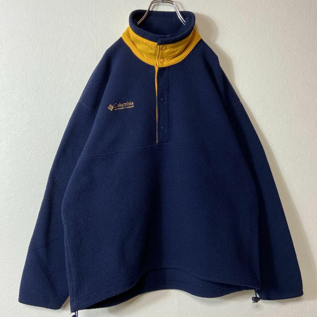 Columbia - 【usa製、シンチラT◎】Columbiaフリースジャケット古着