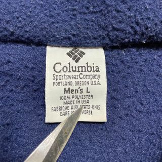 Columbia - 【usa製、シンチラT◎】Columbiaフリースジャケット古着