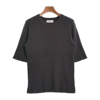 ミラオーウェン(Mila Owen)のMila Owen ミラオーウェン Tシャツ・カットソー 0(S位) こげ茶 【古着】【中古】(カットソー(半袖/袖なし))