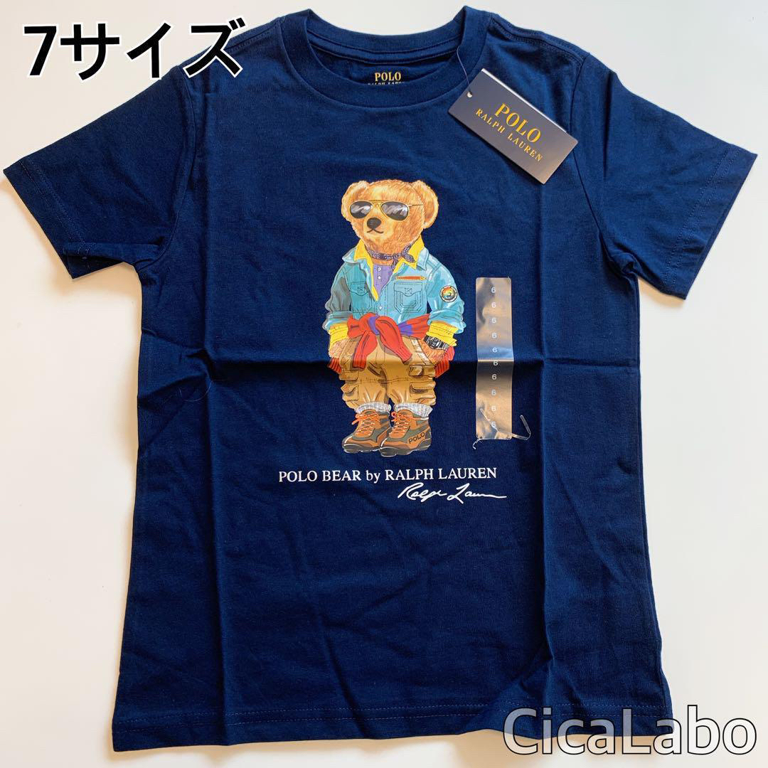 cicaLaboNchild【新品】ラルフローレン ポロベア Tシャツ クルーズ ネイビー 7