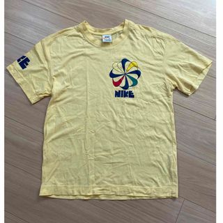 ナイキ(NIKE)の復刻オレンジタグ風車ナイキ激シブイエローアメカジ好きに(Tシャツ/カットソー(半袖/袖なし))