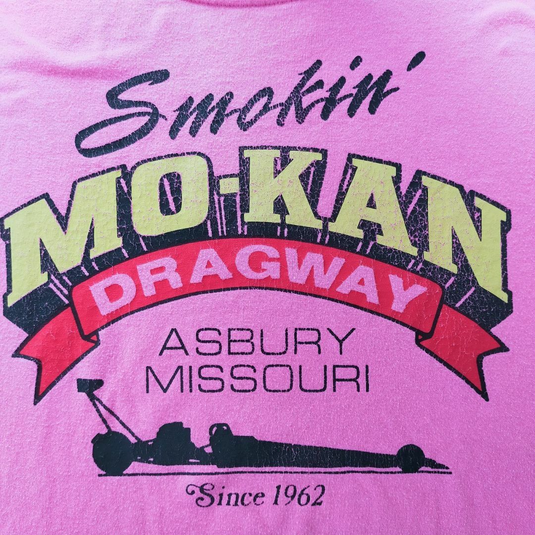 GILDAN(ギルタン)の古着 ギルダン GILDAN MO-KAN DRAGWAY XL メンズのトップス(Tシャツ/カットソー(半袖/袖なし))の商品写真