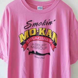 ギルタン(GILDAN)の古着 ギルダン GILDAN MO-KAN DRAGWAY XL(Tシャツ/カットソー(半袖/袖なし))