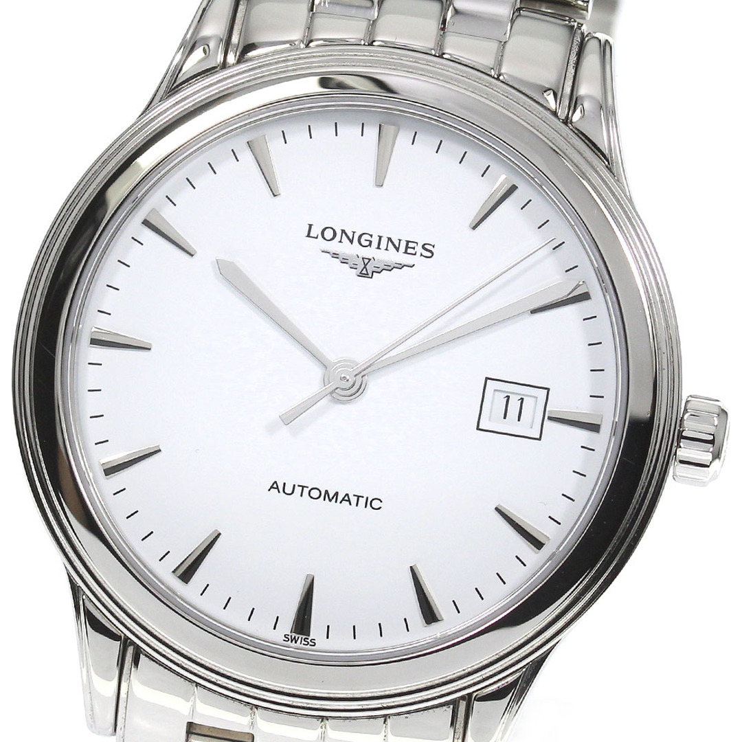 ロンジン LONGINES L4.984.4 フラッグシップ デイト 自動巻き メンズ 美品 箱・保証書付き_764212