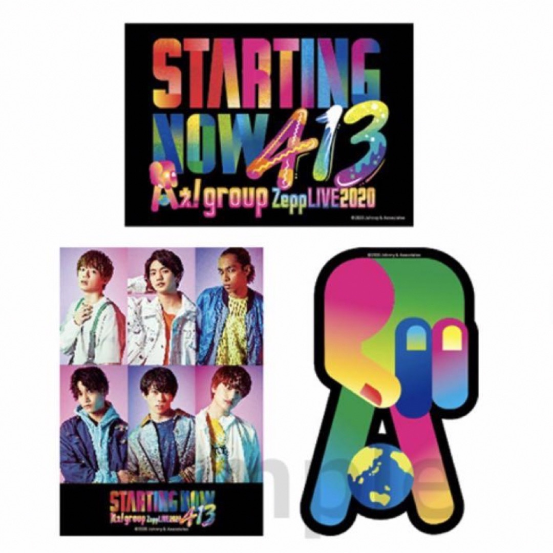 ジャニーズJr. - Aぇ! group STARTING NOW 413 ステッカーの通販 ジャニーズJr. - Aぇ! group STARTING NOW 413 ステッカーの通販