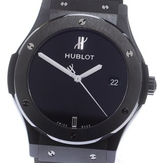 ウブロ(HUBLOT)のウブロ HUBLOT 511.CM.1470.RX.MYOS クラシックフュージョン セラミック YOSHIDAスペシャル 自動巻き メンズ 極美品 箱付き_759083(腕時計(アナログ))