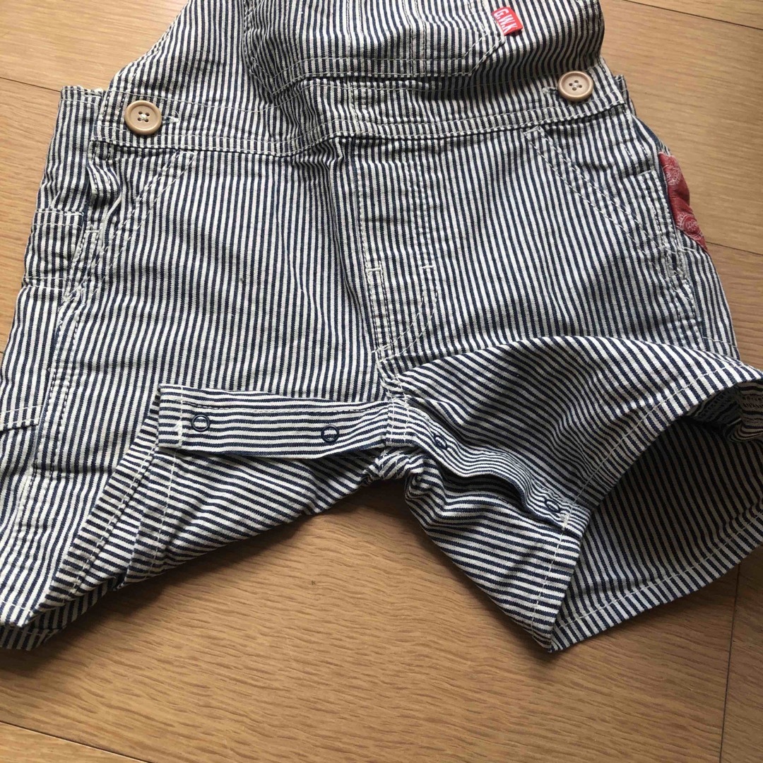 西松屋(ニシマツヤ)のストライプのミニオール　95サイズ キッズ/ベビー/マタニティのキッズ服男の子用(90cm~)(パンツ/スパッツ)の商品写真