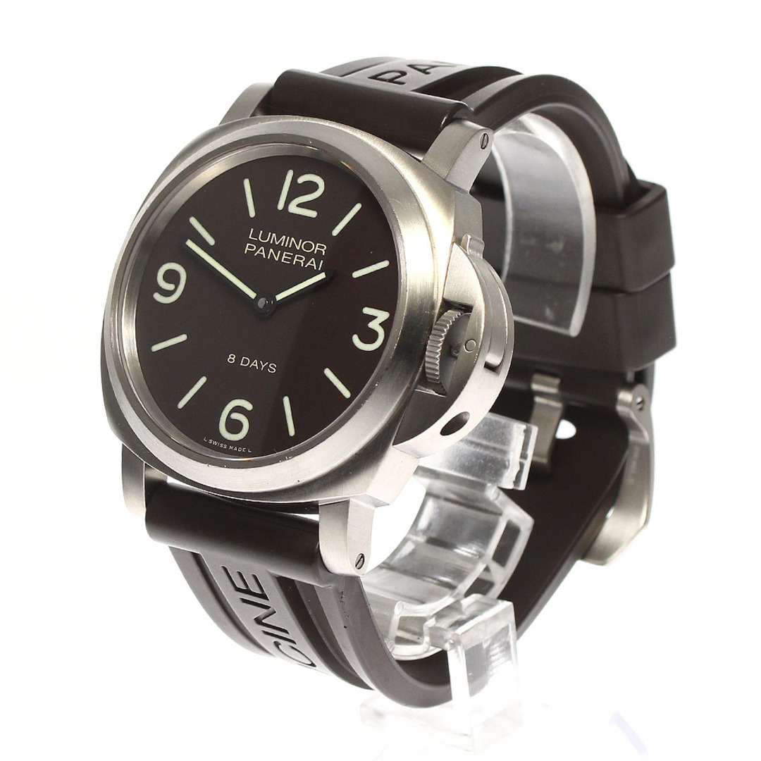 パネライ PANERAI PAM00562 ルミノール ベース 8デイズ 手巻き メンズ 良品 箱・保証書付き_762104