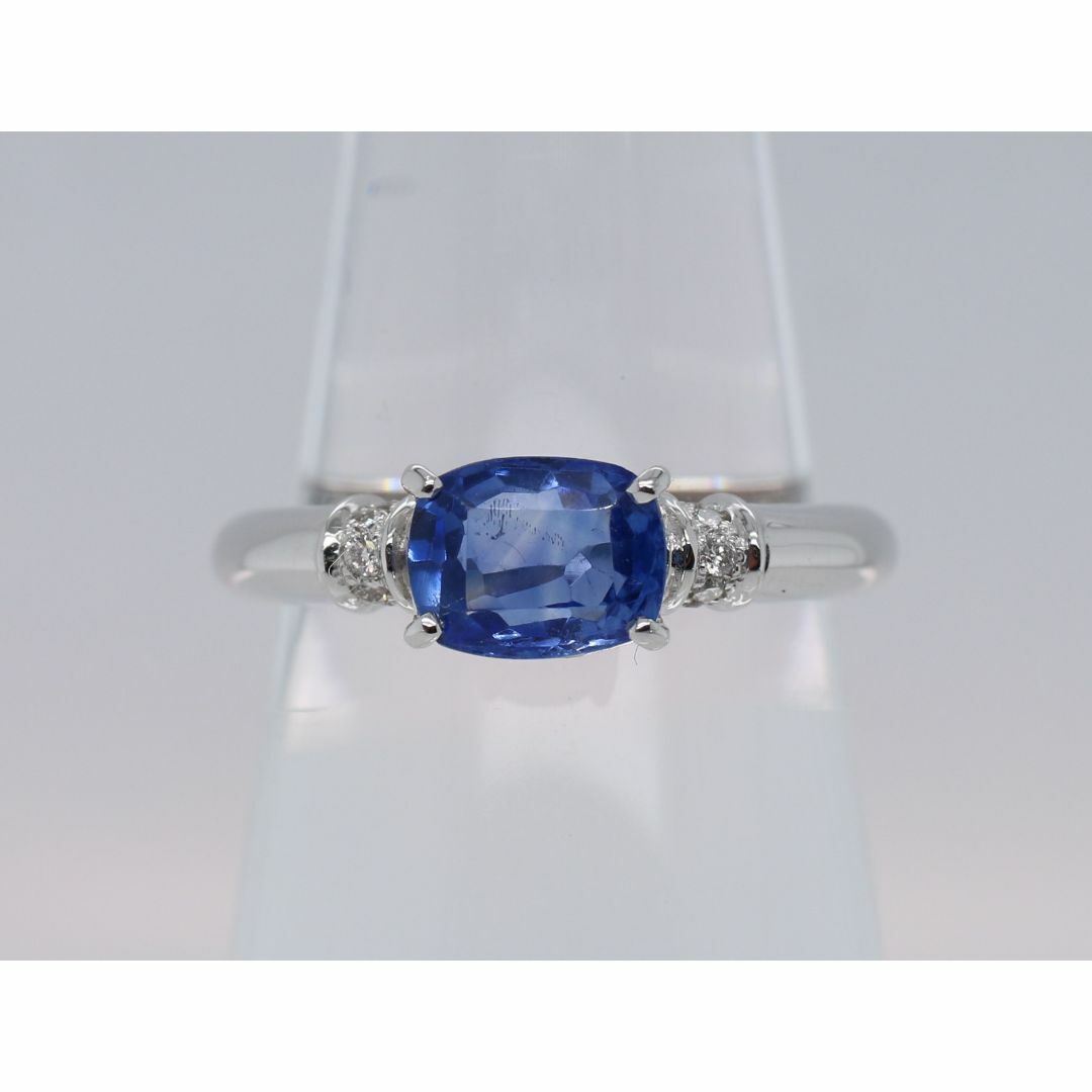 ダイアモンドの指輪/RING/ DIA-0.10 / SAPP-1.24 ct.